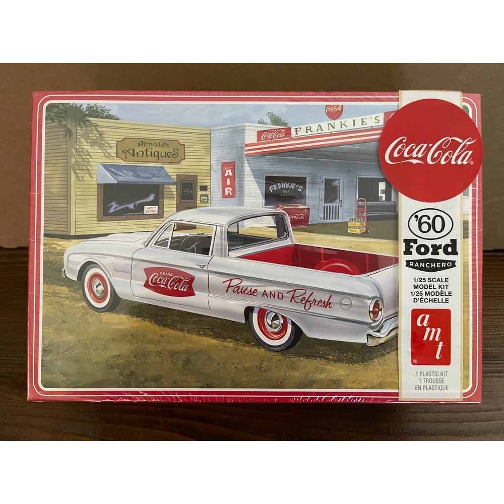 AMT 1923 Ford Model T Delivery Coca-Cola 1:25 Scale Model Kit AMT1024/12-NIB